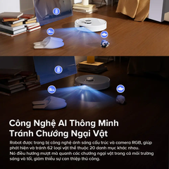 Robot hút bụi lau nhà Roborock Q Revo Curv