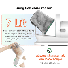 Máy chải hút lông chó mèo Neakasa P1 Pro 5-in-1 Pet Grooming Vacuum