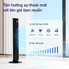 Quạt tháp điều hòa thông minh Levoit Tower Fan 42 inches DC