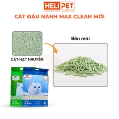 Cát đậu nành Max Clean hương trà xanh - Hạt dài nhỏ