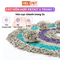 Cát hỗn hợp PETKIT - Xả được trong bồn cầu