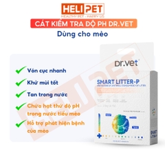 Cát kiểm tra độ pH trong nước tiểu mèo Dr.VET