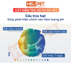 Cát kiểm tra độ pH trong nước tiểu mèo Dr.VET