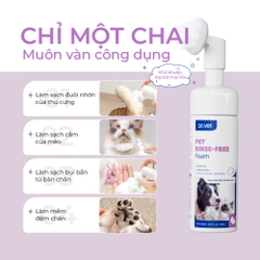 Sữa tắm khô cho chó mèo DR.VET