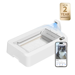 Máy dọn vệ sinh mèo PETKIT Purobot Crystal Duo có Camera AI