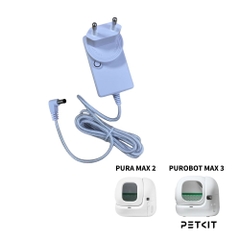Dây nguồn/Adapter máy dọn vệ sinh mèo PETKIT Pura X, Pura Max, Pura Max 2, Purobot Max 3