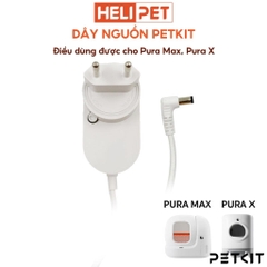 Dây nguồn/Adapter máy dọn vệ sinh mèo PETKIT Pura X, Pura Max