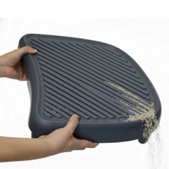 Bậc thang máy vệ sinh Catlink Scooper Open X+ chống cát rơi