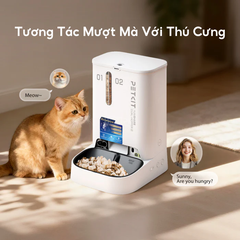 Máy ăn có camera PETKIT Yumshare Dual-hopper 2 Gemini - 2 ngăn chứa