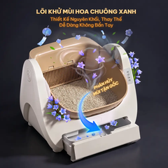 Sáp cho máy vệ sinh HELIPET Open Top Basic
