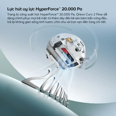 Robot hút bụi lau nhà Roborock Qrevo Curv 2 Flow