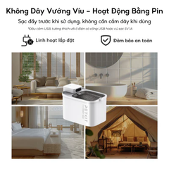 Máy lọc nước cho chó mèo PETKIT Eversweet Max 2 3L - Dùng pin sạc 5000mAh