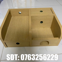 Thanh Lý Kệ Gỗ Máy Ăn, Máy Lọc Nước Cho Chó Mèo HELIPET