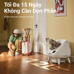 Máy vệ sinh cho mèo Catlink Scooper Open X+