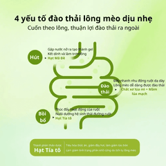Gel tiêu búi lông & hỗ trợ tiêu hóa cho mèo Dr.Vet