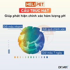 Hạt kiểm tra độ pH trong nước tiểu cho mèo Dr.Vet