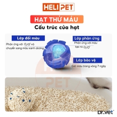 Hạt phát hiện máu trong nước tiểu mèo DR.VET