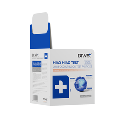 Hạt test máu trong nước tiểu mèo DR.VET