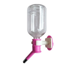 Bình Nước 500ml Gắn Chuồng Cho Thỏ Hamster Làm Từ Nhựa Cao Cấp, Bền Đẹp, An Toàn