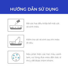 Hạt test máu trong nước tiểu mèo DR.VET