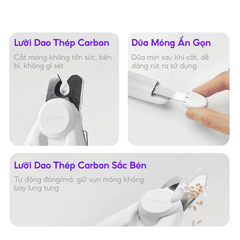 Kềm cắt móng chó mèo Petkit Pro