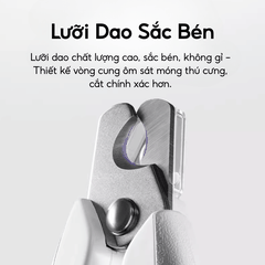 Kềm cắt móng chó mèo Petkit Pro