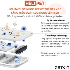 Lõi lọc nước PETKIT Filter RECT dùng cho máy lọc nước Eversweet Max
