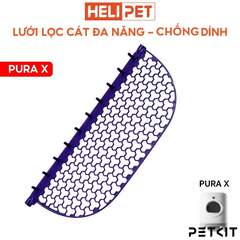 Lưới lọc cát đa năng chống dính, dùng máy dọn vệ sinh mèo Petkit Pura X