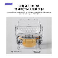 Máy Dọn Phân Mèo Tự Động HELIPET OPEN TOP PRO