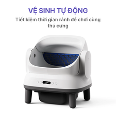 Máy Dọn Phân Mèo Tự Động HELIPET OPEN TOP PRO