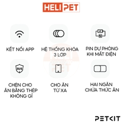 Máy Ăn Tự Động PETKIT  Fresh Element GEMINI 2 ngăn 5L cho chó mèo