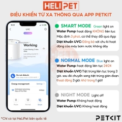 Máy lọc nước PETKIT EverSweet 3 Pro UVC (Solo 7) - Bơm không dây