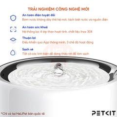 Máy lọc nước PETKIT EverSweet 3 Pro UVC (Solo 7) - Bơm không dây