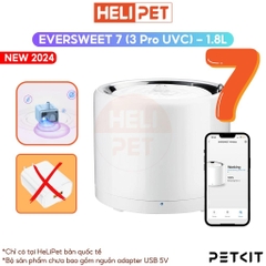 Máy lọc nước PETKIT EverSweet 3 Pro UVC (Solo 7) - Bơm không dây