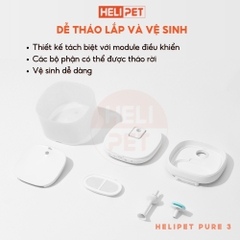 Máy lọc nước HELIPET PURE 3 (P3) - Bơm không dây