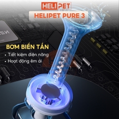 Máy lọc nước HELIPET PURE 3 (P3) - Bơm không dây