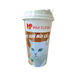 Hạt khử mùi cát vệ sinh cho mèo Max Clean - Loại bỏ vi khuẩn