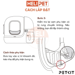 Phụ Kiện Tăng Chiều Cao Lối Vào Của PETKIT PURA MAX
