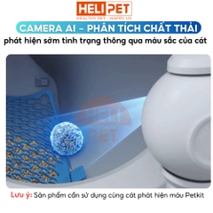 Máy dọn vệ sinh mèo Petkit Purobot Ultra có Camera AI