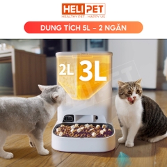 Máy ăn có camera PETKIT Yumshare Dual-hopper (Gemini) - 2 ngăn chứa
