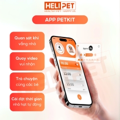 Máy ăn có camera PETKIT Yumshare Dual-hopper (Gemini) - 2 ngăn chứa