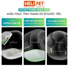 Máy dọn vệ sinh mèo Petkit Pura Max 2 2025