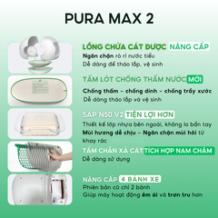 Máy dọn vệ sinh mèo Petkit Pura Max 2