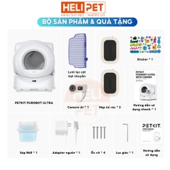 Máy dọn vệ sinh mèo Petkit Purobot Ultra có Camera AI