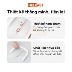 Rèm chống văng cát Petkit 2.0 dành cho máy vệ sinh Petkit