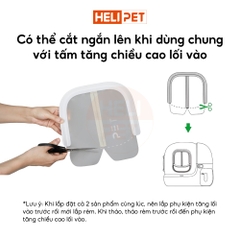 Rèm chống văng cát Petkit 2.0 dành cho máy vệ sinh Petkit
