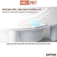 Combo 2 viên sáp khử mùi máy dọn vệ sinh cho mèo Petree