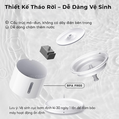 Máy lọc nước PETKIT Eversweet SOLO 2 - Bơm không dây
