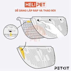 Tấm chắn xả cát cũ Petkit bản tiêu chuẩn