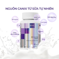 Viên bổ sung canxi cho chó mèo DR.VET (200 viên)